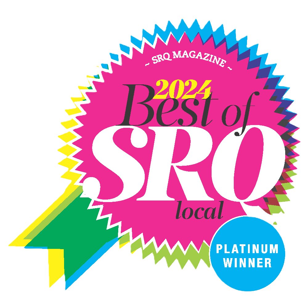 2024 Best of SRQ Magazine Local Platinum Winner
