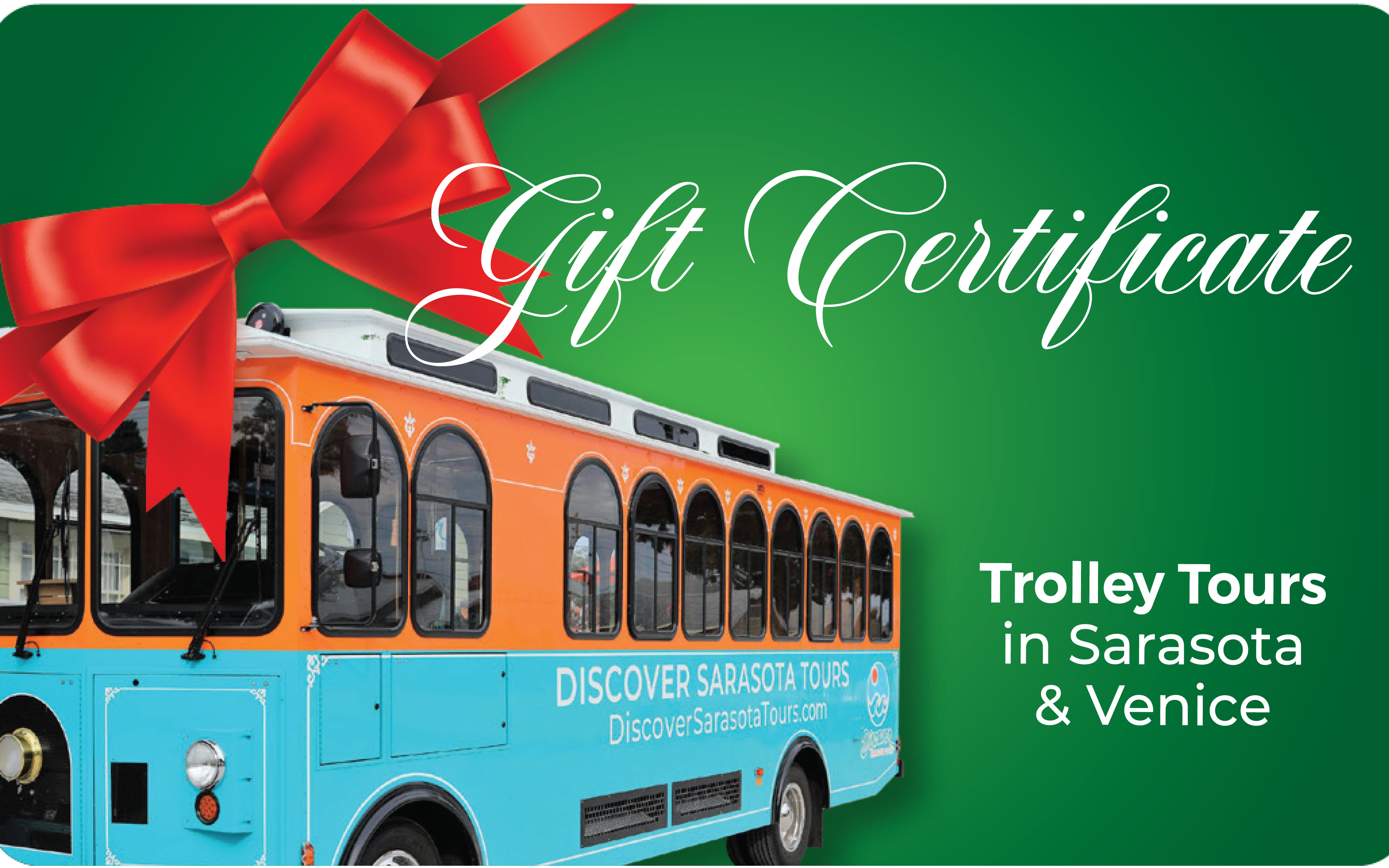 DST Gift Certificate | Discover Sarasota Tours