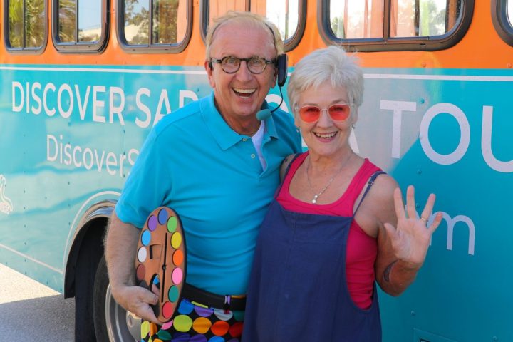Jerome Chesley & Kaylene McCaw during Art Crawl Trolley!