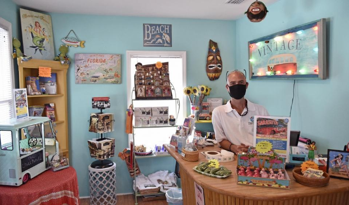 a person sitting at a table