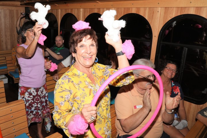 Patricia Russo et al. posing for the camera