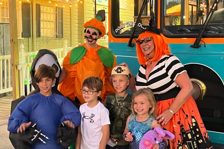 a group of people posing for the camera