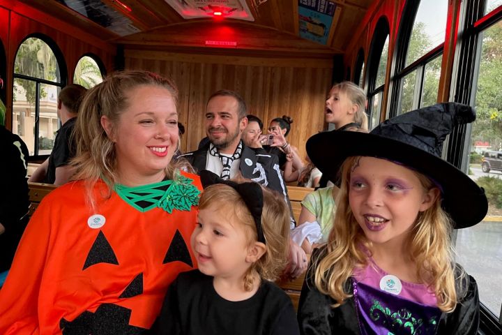 Dress up for the BooMobile tour for a chance to win a prize.