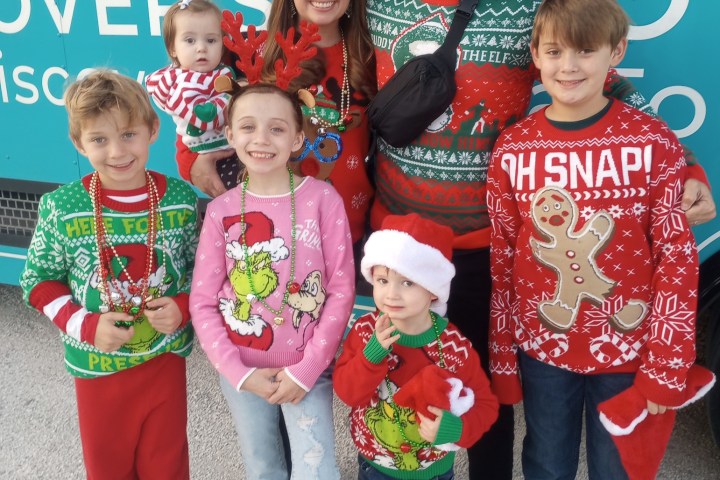 Christmas Carol Trolley guests