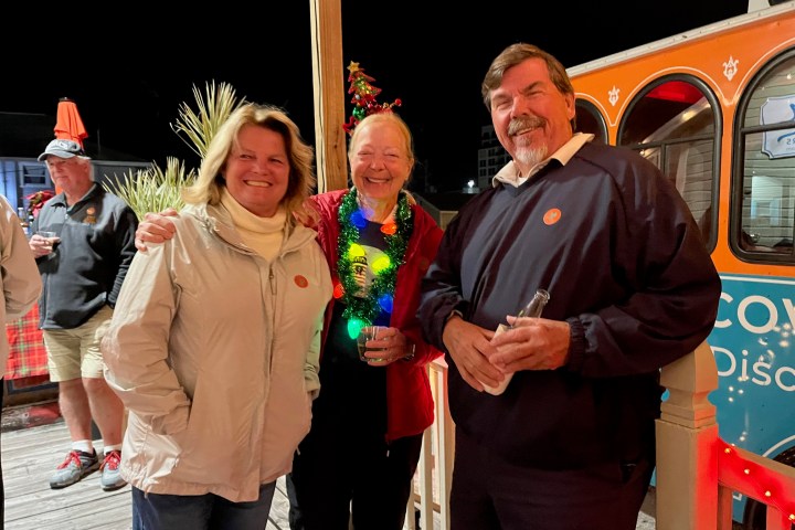 Christmas Carol Trolley guests