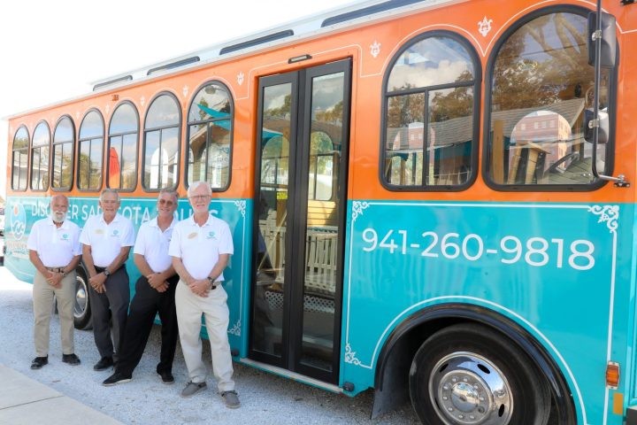 Trolley Tour Guides of Discover Sarasota Tours