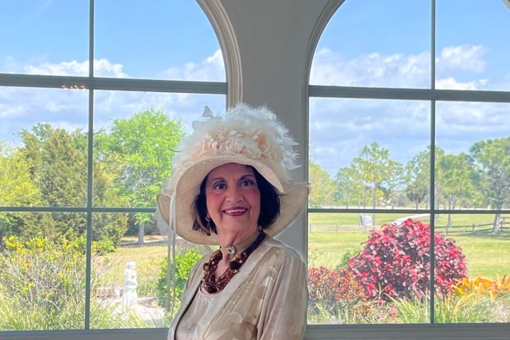 a person standing in front of a window
