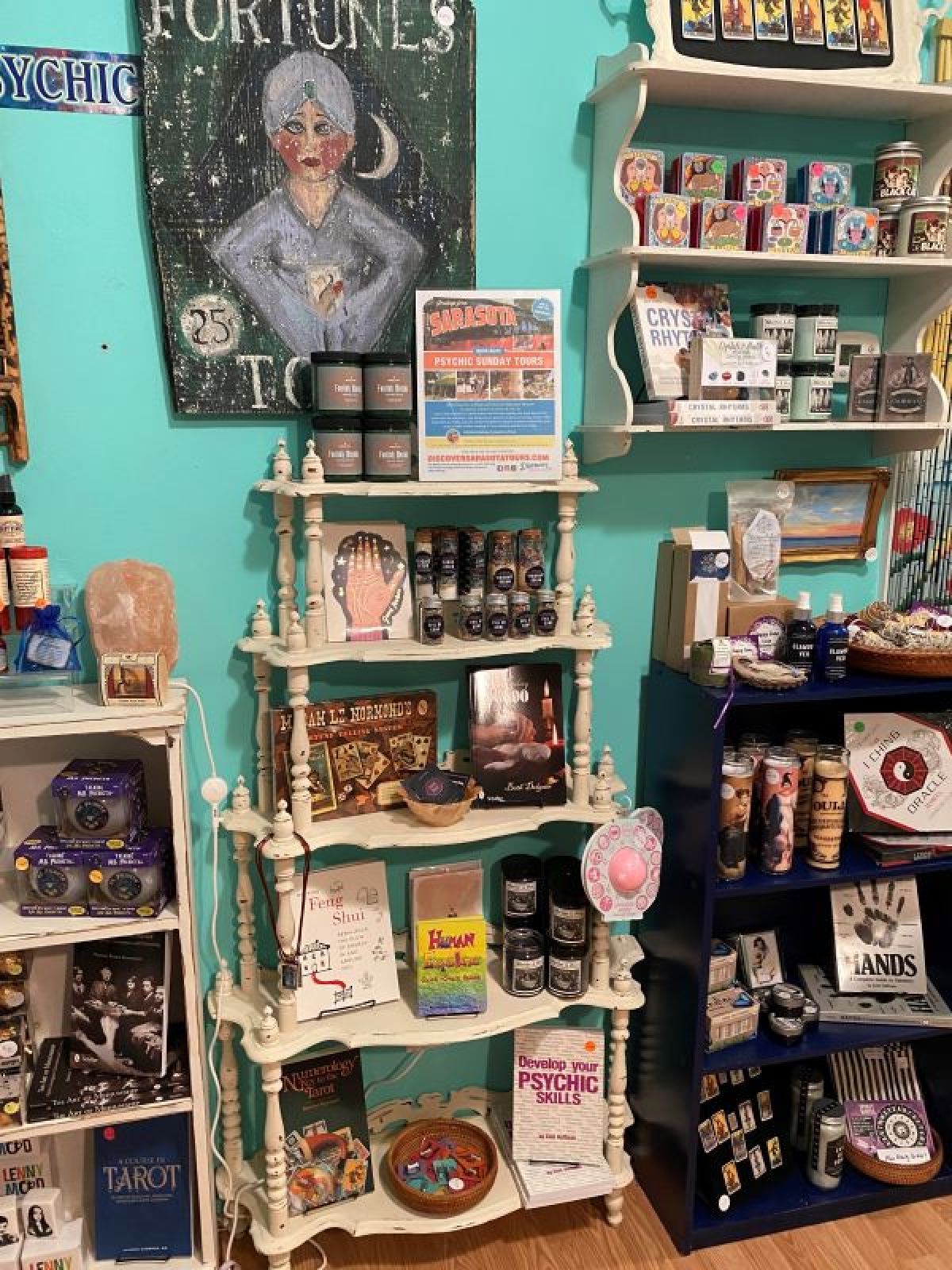 a bunch of items that are on display in a store